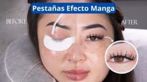 Pestañas Efecto Manga o Efecto Anime